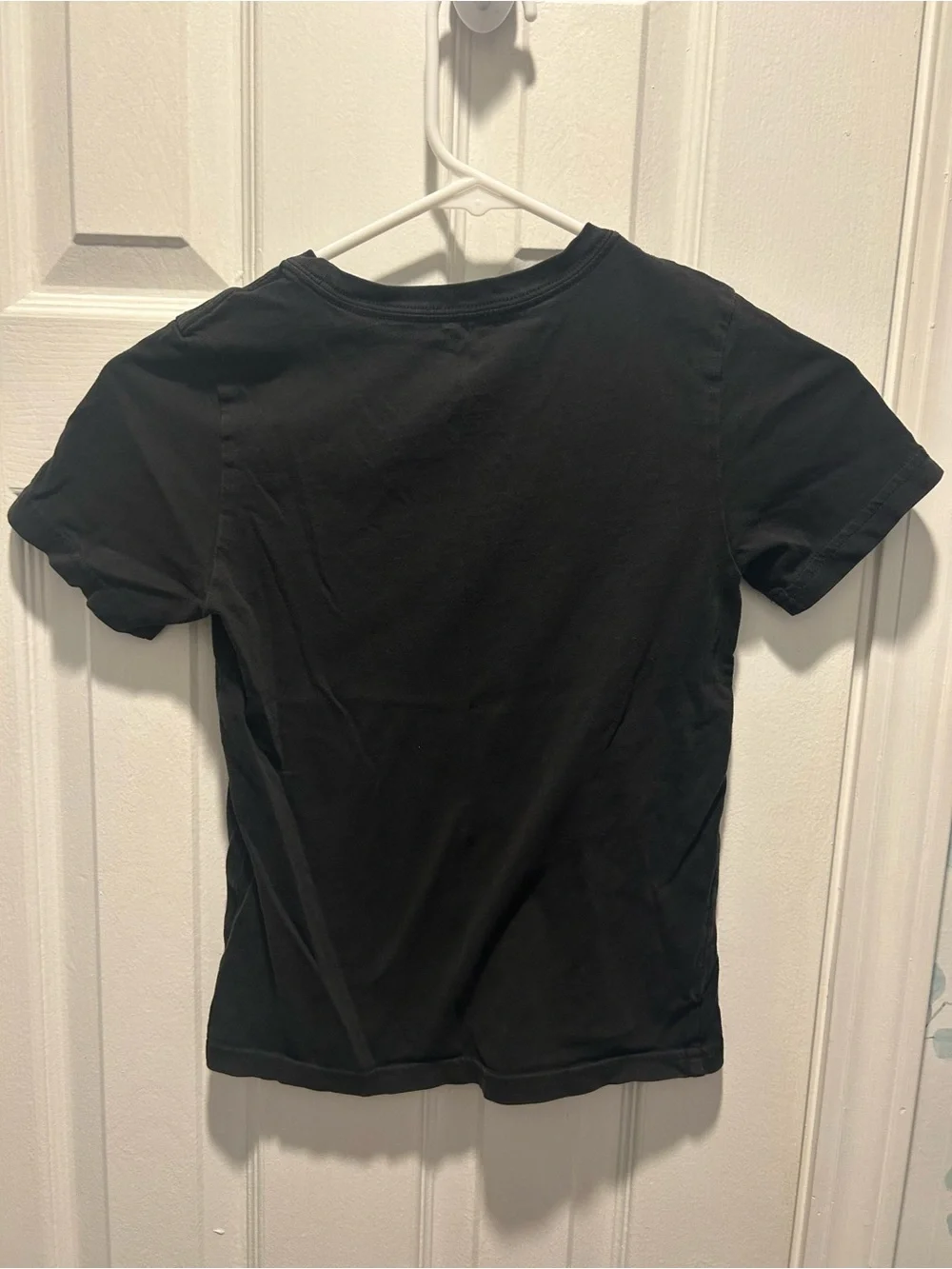 adidas Black Tee with Gray Camo Logo